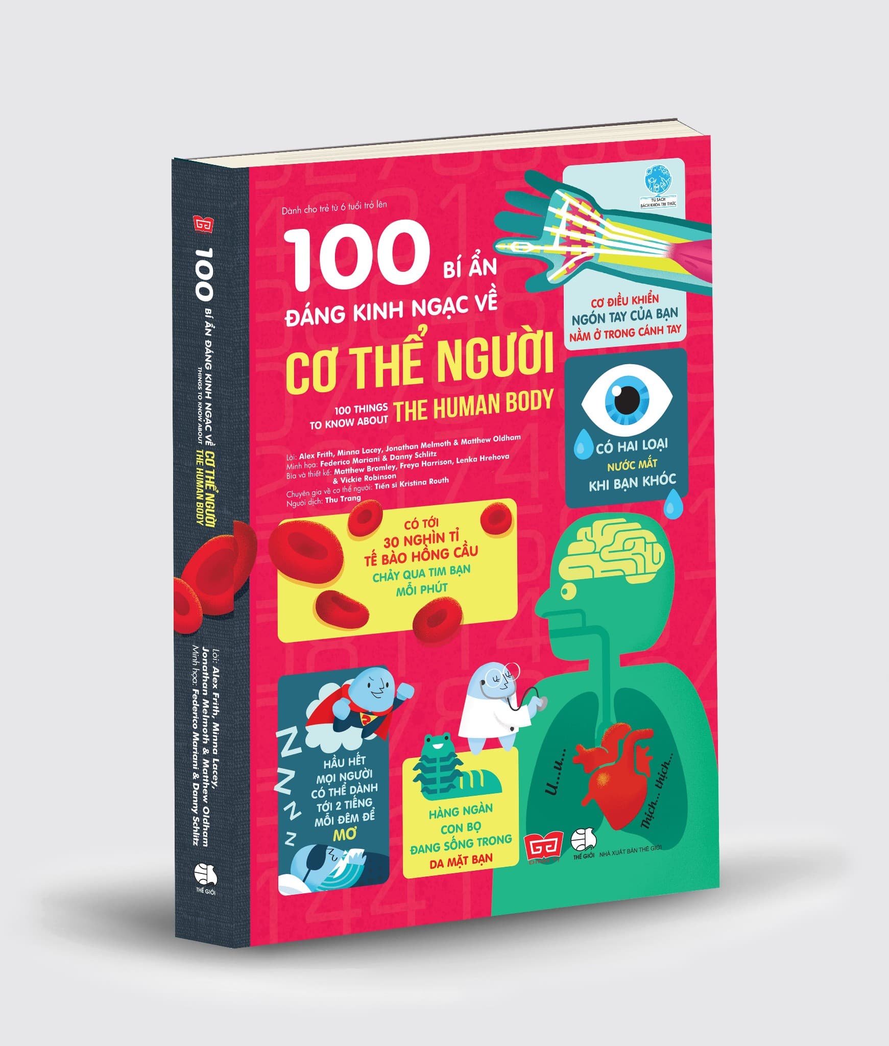 100 Bí Ẩn Đáng Kinh Ngạc Về Cơ Thể Người