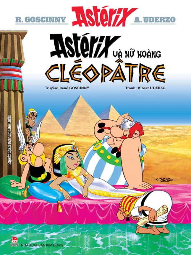 Asterix Và Nữ Hoàng Cléopâtre [Tái Bản 2023] - René Goscinny Albert Uderzo