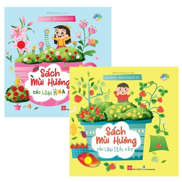 Bộ 2 Sách Mùi Hương - Tặng Kèm Bịt Mắt Diệu Kỳ - Thành Đạt