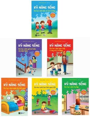 Bộ 6 Cuốn Kỹ Năng Sống