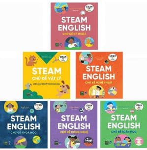 Bộ 6 Cuốn Steam English