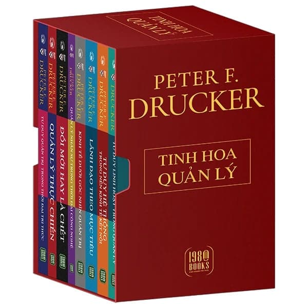 Boxset Tinh Hoa Quản Lý (Hộp 8 Cuốn) - Peter F. Drucker