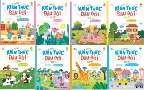 Combo (8 Tập): Những Kiến Thức Đầu Đời Cho Bé - Lưu Kính Dư