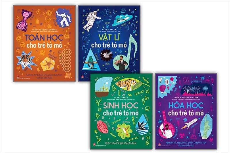 Combo Kiến Thức Cho Trẻ Tò Mò (4 Cuốn) - Alex Foster