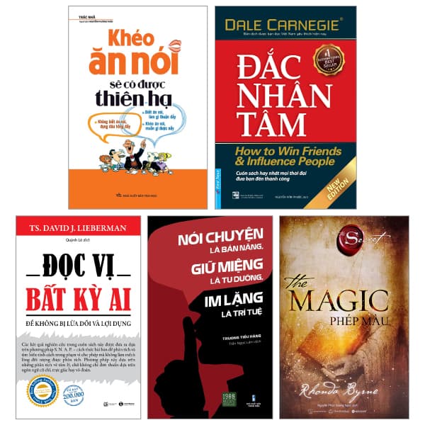 Combo Sinh Nhật 4 - Sách Kỹ Năng Sống (Bộ 5 Cuốn)