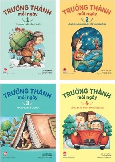 Combo Trưởng Thành Mỗi Ngày (Bộ 4 Cuốn) - Lô Trân Trân