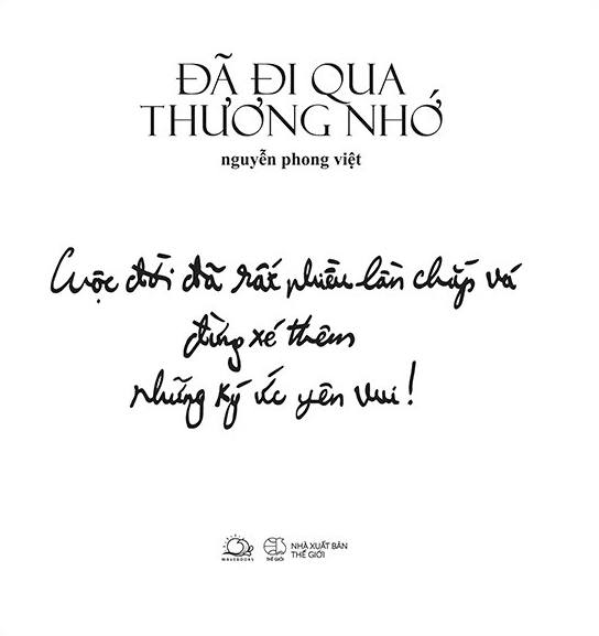 Đã Đi Qua Thương Nhớ - Nguyễn Phong Việt