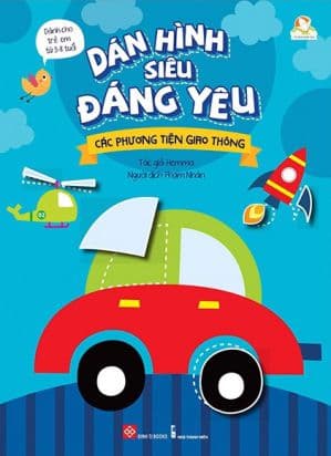 Dán Hình Siêu Đáng Yêu - Các Phương Tiện Giao Thông - Hemma