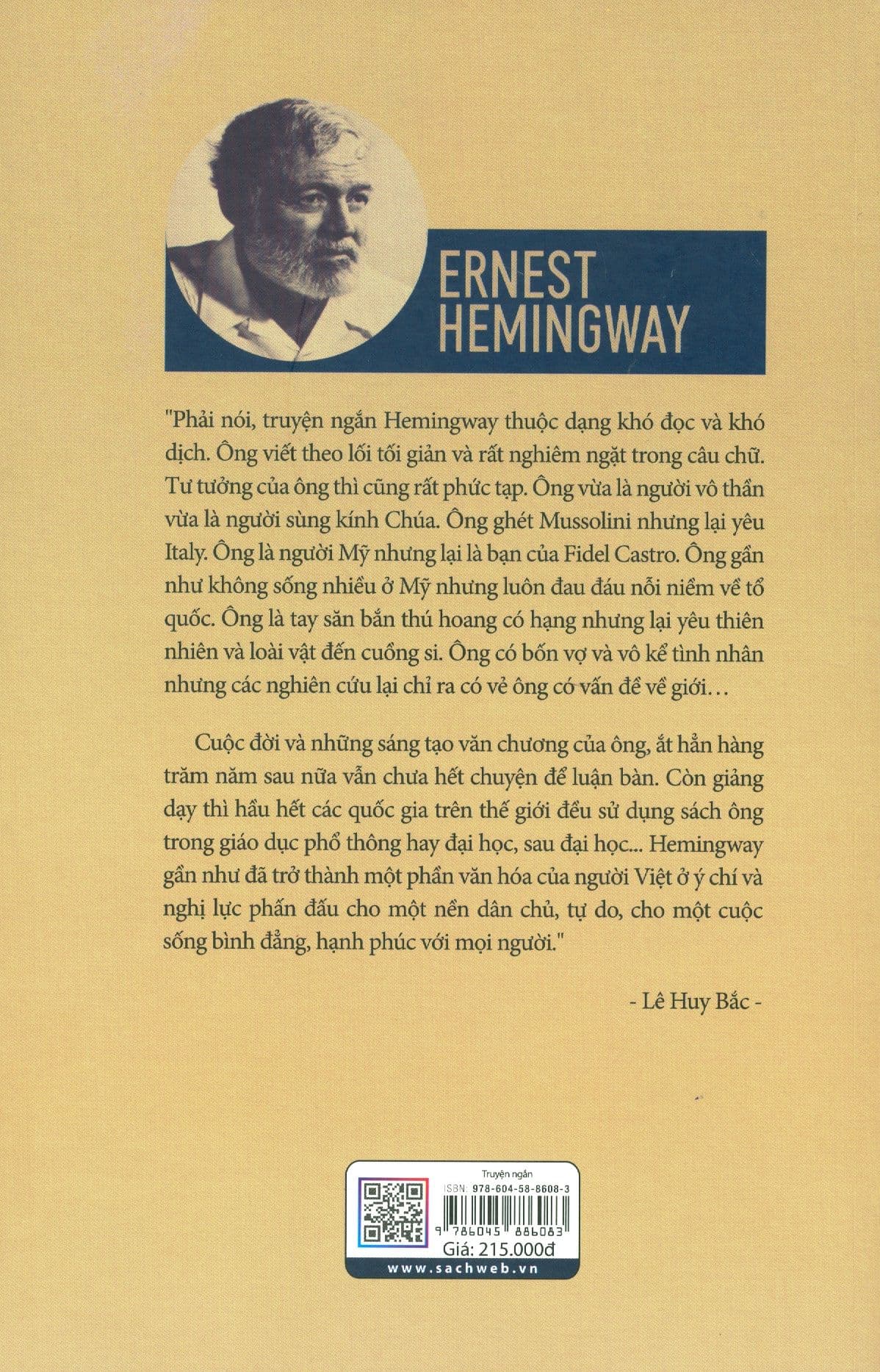 Ernest Hemingway - Truyện Ngắn - ảnh 3