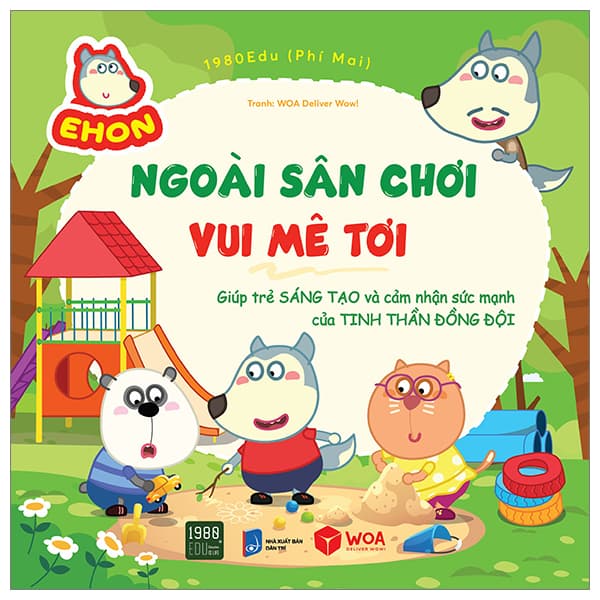 Ehon Wolfoo - Ngoài Sân Chơi Vui Mê Tơi - Phí Mai