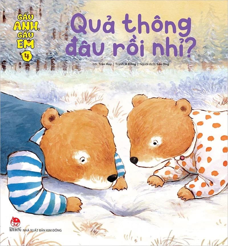 Gấu Anh - Gấu Em - Tập 4 - Quả Thông Đâu Rồi Nhỉ!