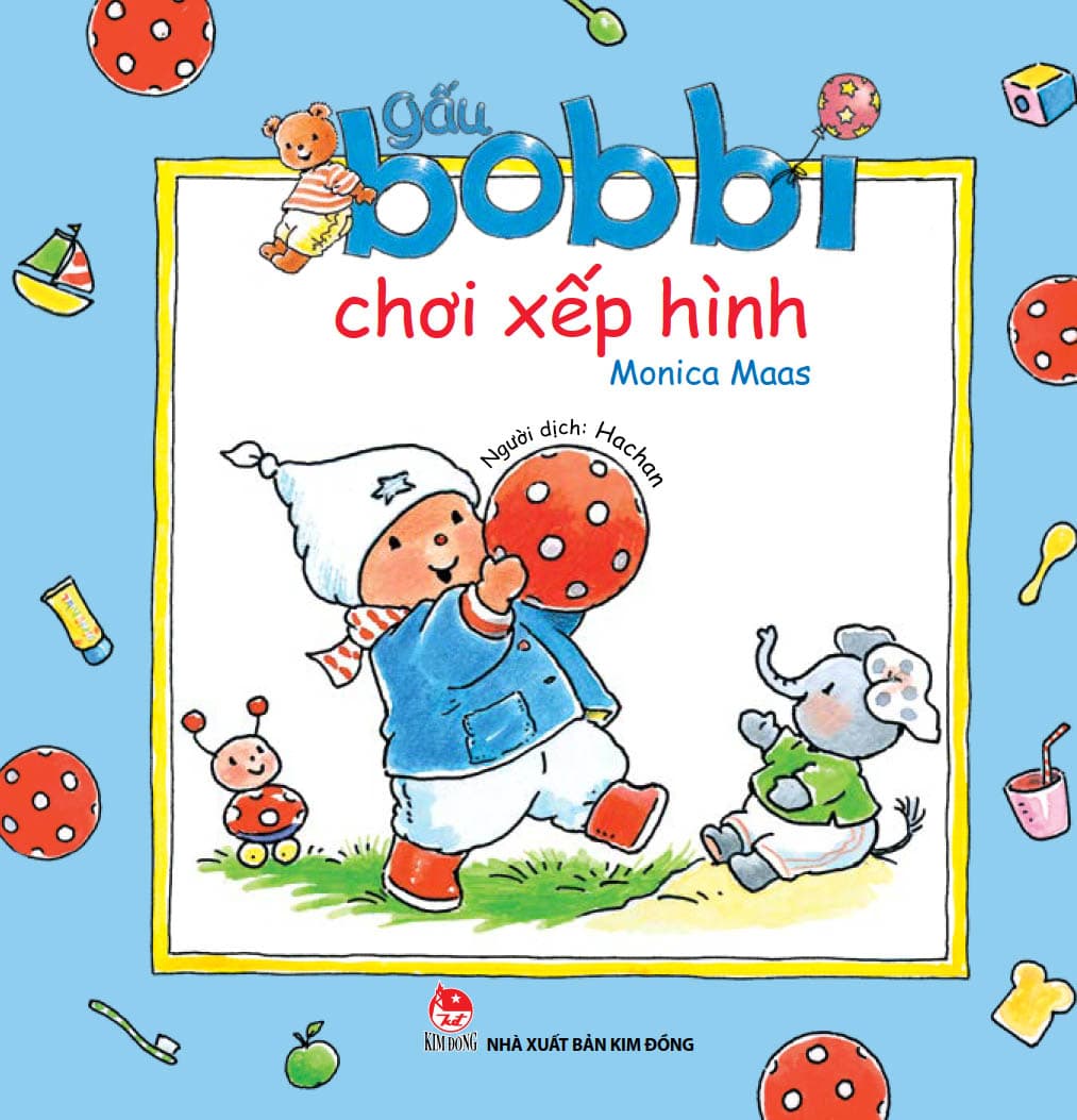 Gấu Bobbi Chơi Xếp Hình - Monica Maas