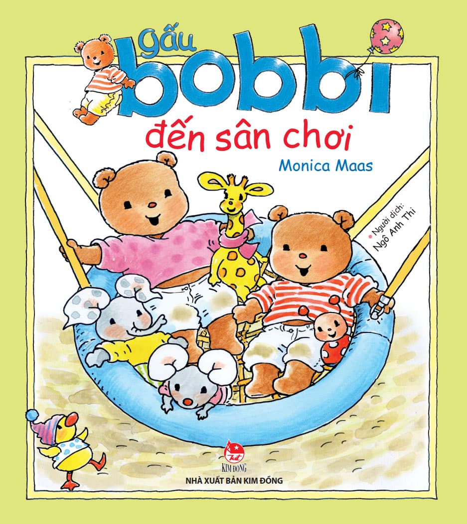 Gấu Bobbi Đến Sân Chơi - Monica Maas