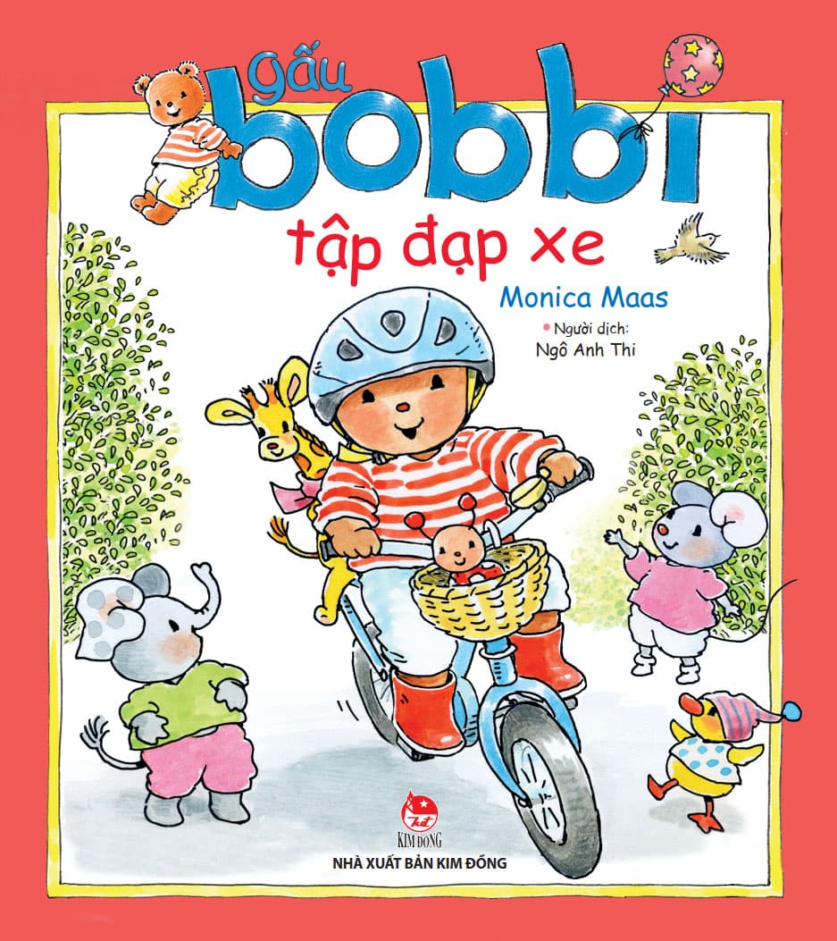 Gấu Bobbi Tập Đạp Xe - Monica Maas