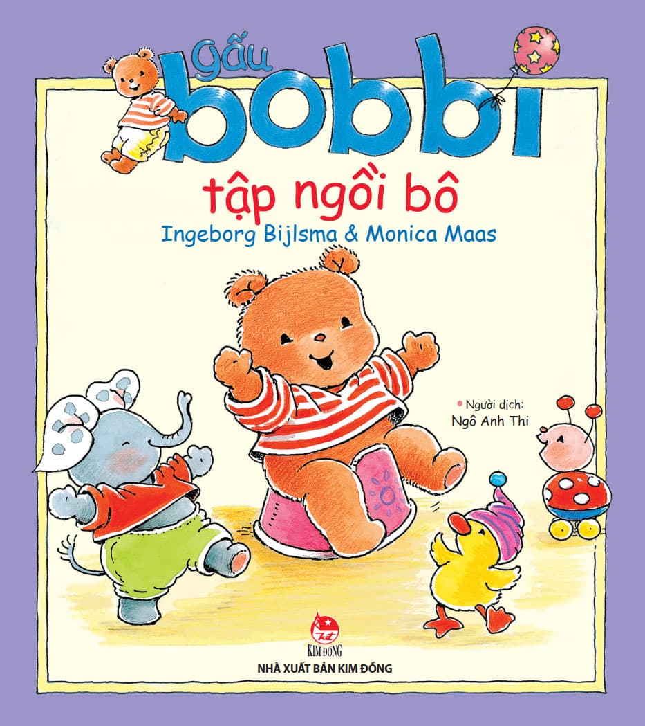 Gấu Bobbi Tập Ngồi Bô - Monica Maas