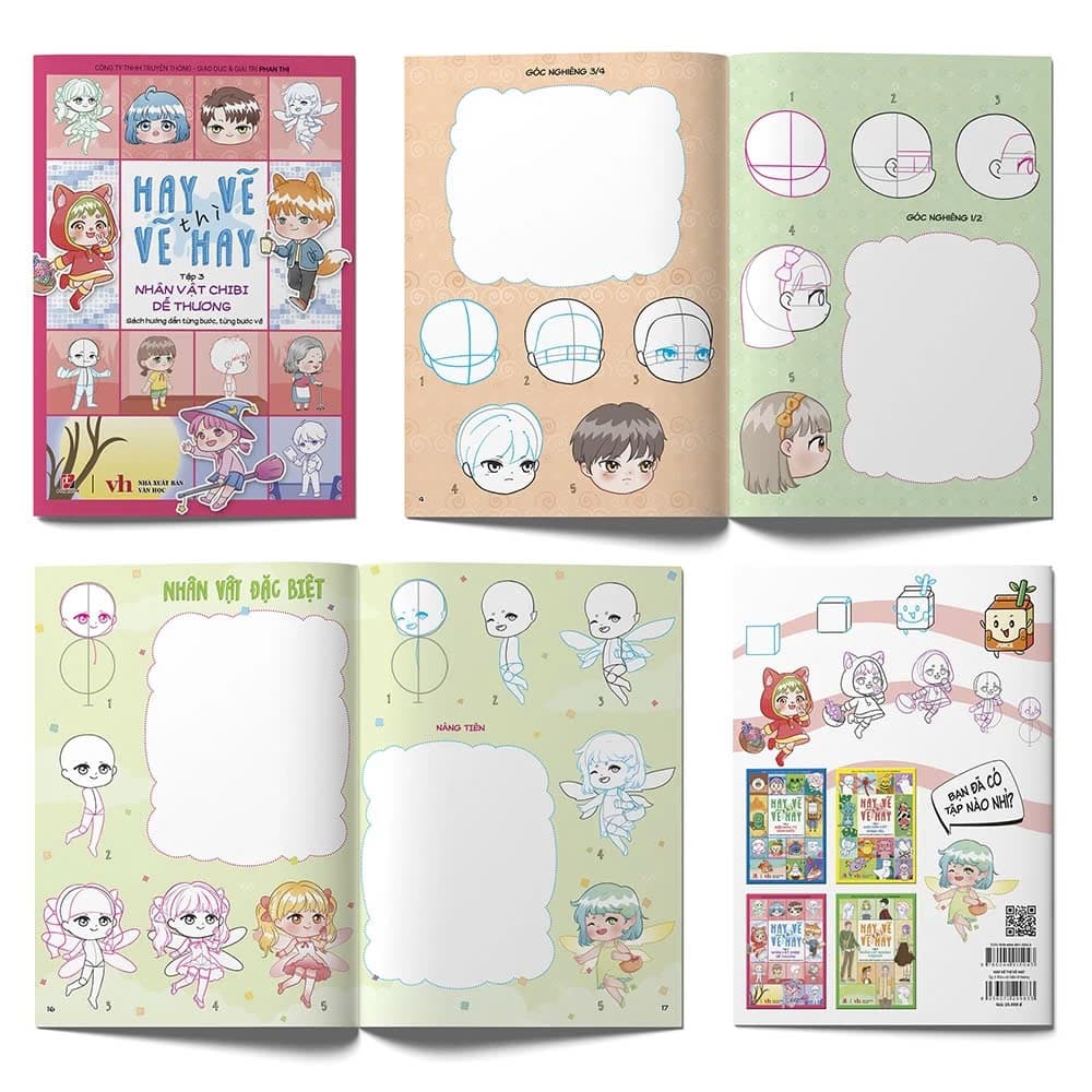 Hay Vẽ Thì Vẽ Hay - Tập 3 - Nhân Vật Chibi Dễ Thương - ảnh 3