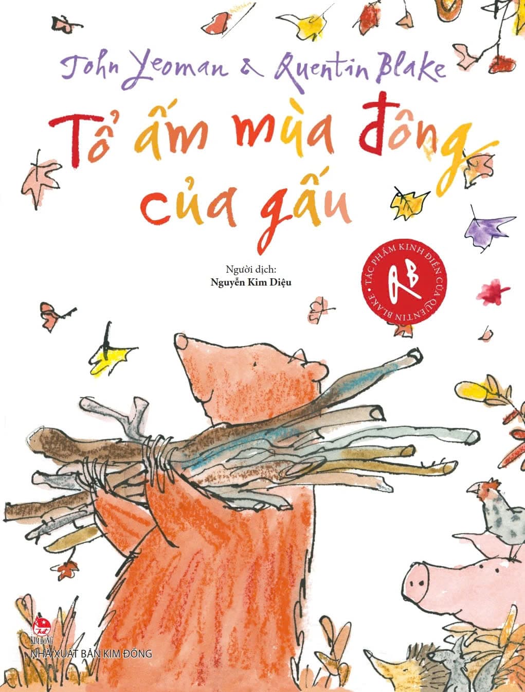 Quentin Blake - Tổ Ấm Mùa Đông Của Gấu
