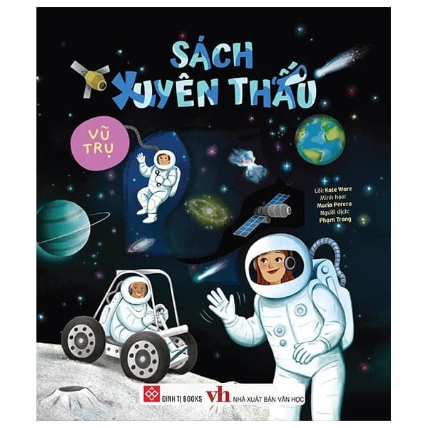 Sách Xuyên Thấu - Vũ Trụ - Bìa Cứng - Kate Ware