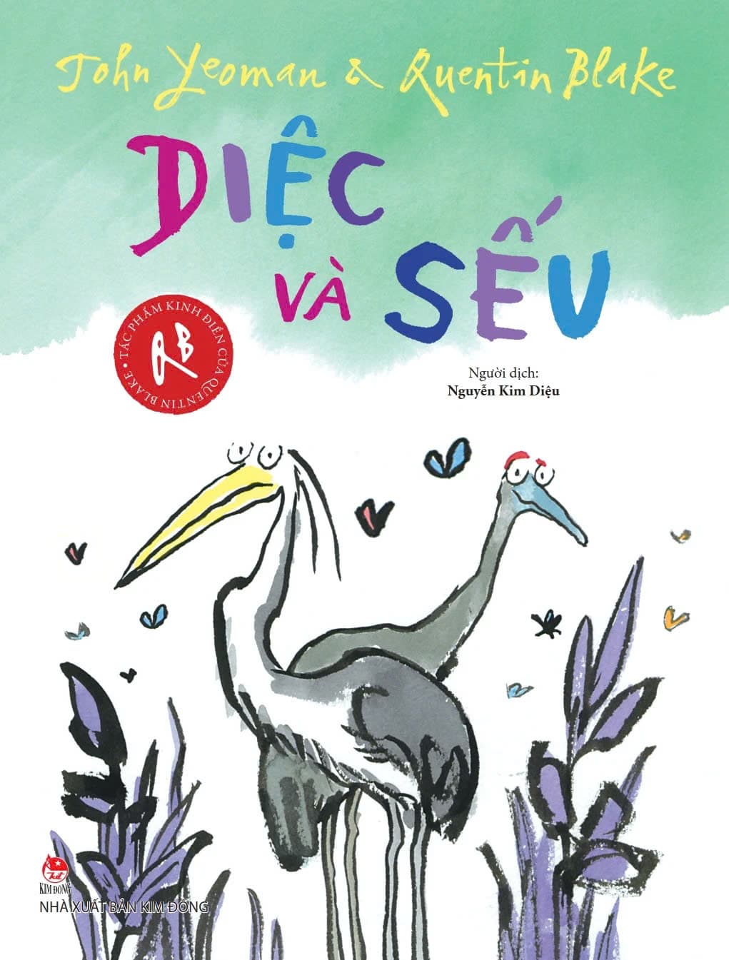 Tác Phẩm Kinh Điển Của Quentin Blake - Diệc Và Sếu