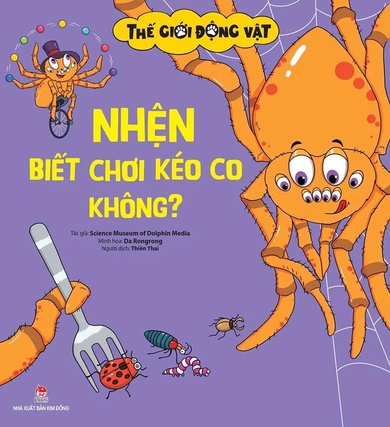 Thế Giới Động Vật - Nhện Biết Chơi Kéo Co Không? - Science Museum of Dolphin Media