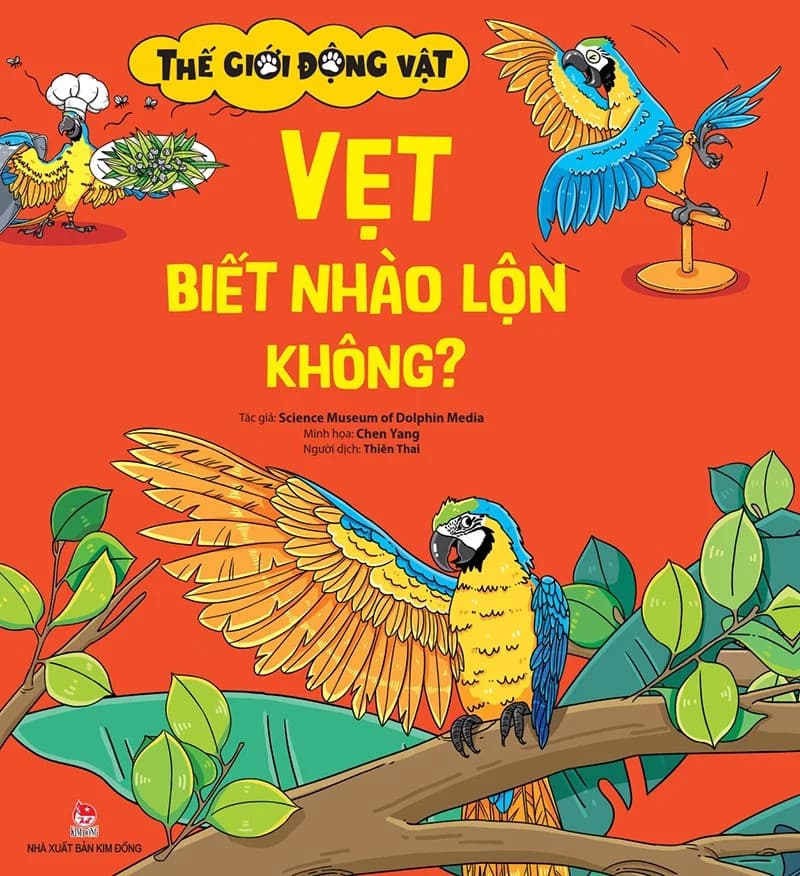 Thế Giới Động Vật - Vẹt Biết Nhào Lộn Không? - Science Museum of Dolphin Media