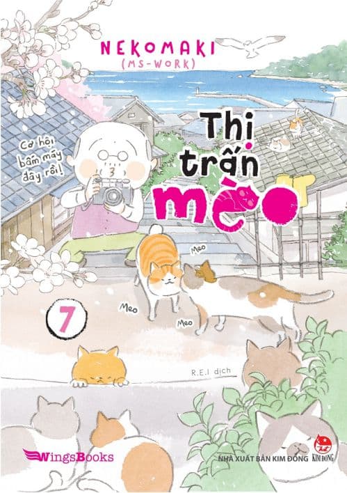 Thị Trấn Mèo - Tập 7 (Tặng Kèm Postcard) - Nekomaki (ms-work)