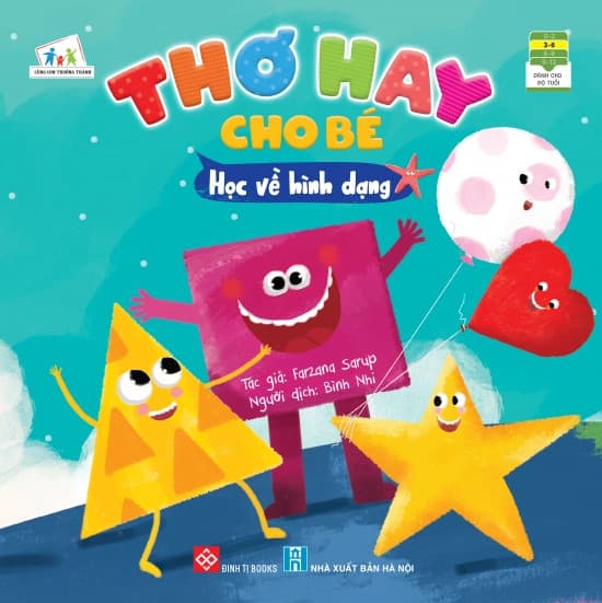Thơ Hay Cho Bé Học Về Hình Dạng - Farzana Sarup