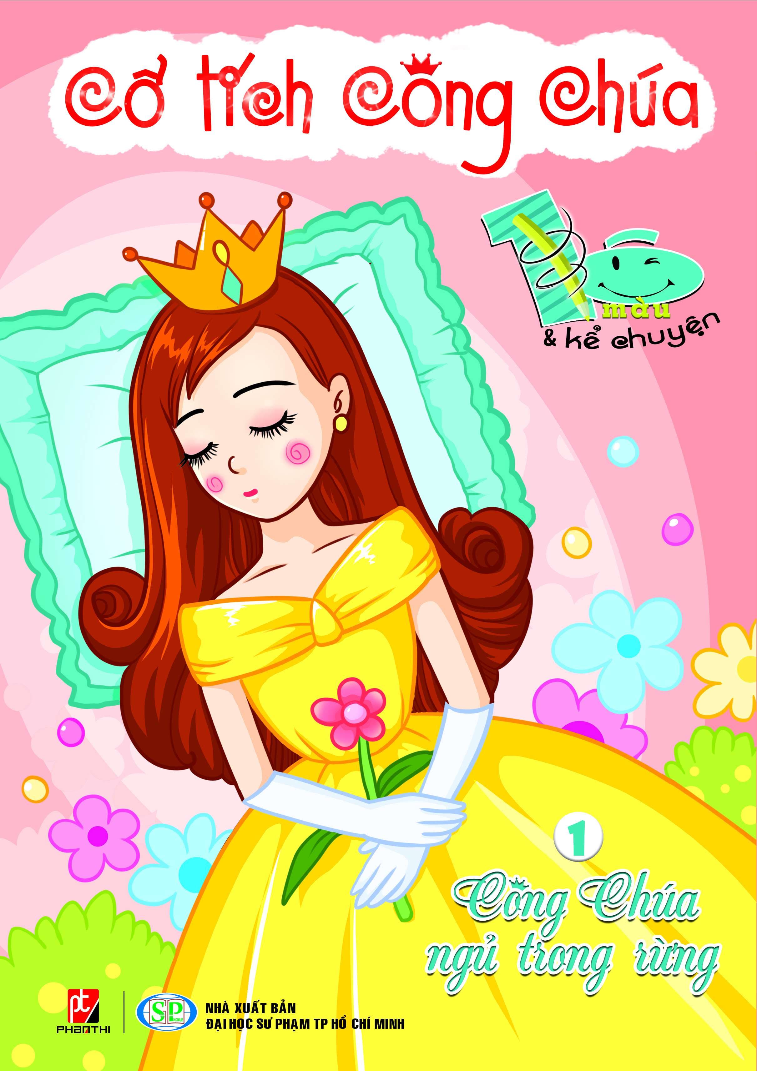 Tô Màu Cổ Tích Công Chúa: Công Chúa Ngủ Trong Rừng