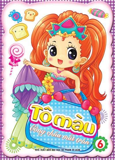 Tô Màu Công Chúa Mắt Tròn - Tập 6 - NXB Đại Học Sư Phạm TPHCM