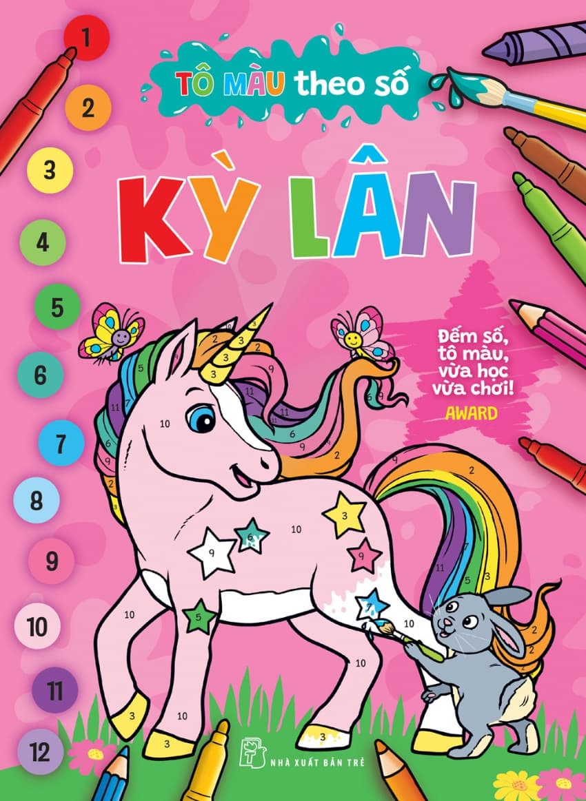 Tô Màu Theo Số - Kỳ Lân