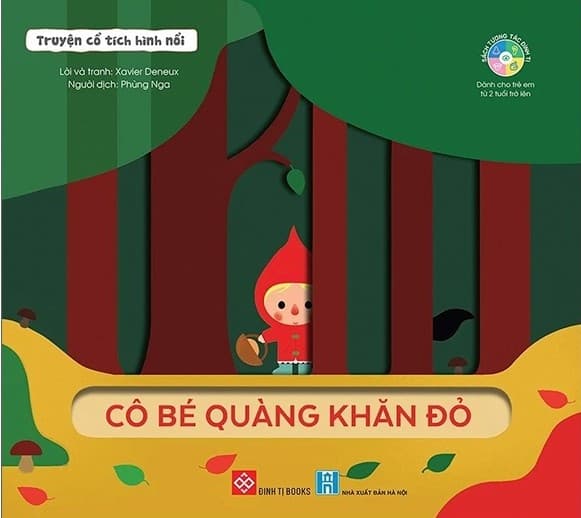 Truyện Cổ Tích Hình Nổi - Cô Bé Quàng Khăn Đỏ