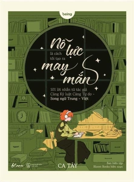 Nỗ Lực Là Cách Tôi Tạo Ra May Mắn - Phiên Bản Song Ngữ Trung-Việt Có Phiên Âm