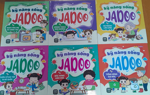 Bộ Sách Kỹ Năng Sống Jadoo ( Bộ 6 Quyển)
