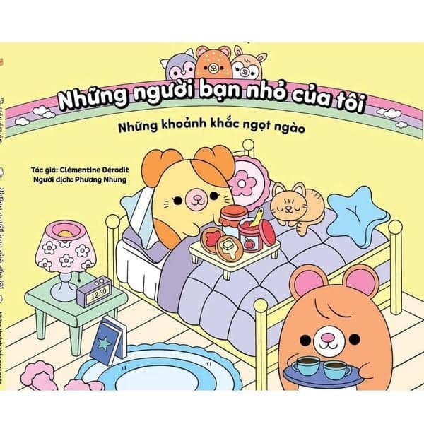 Những Khoảnh Khắc Ngọt Ngào - Tô Màu Ấm Áp: Những Người Bạn Nhỏ Của Tôi