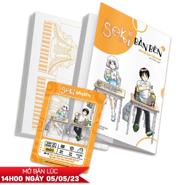 Truyện Tranh Seki Bàn Bên - Tập 4 - Tặng Kèm Clear Card - Morishige Takuma