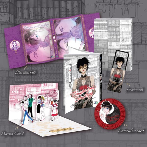 Truyện Tranh Chuyện Tình Cửu Long - Tập 10 - Bản Sưu Tầm - Tặng Kèm Bo - Đan Long