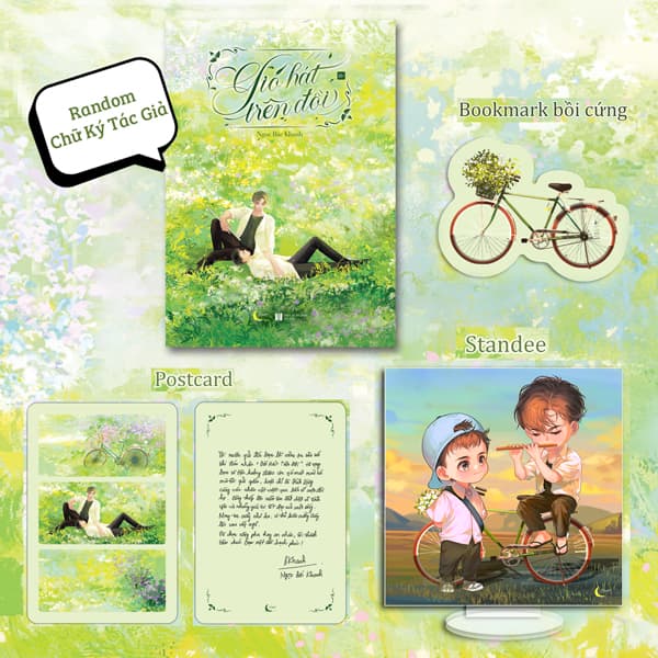 Sách Gió Hát Trên Đồi - Bản Siêu Đặc Biệt - Bìa Cứng - Tặng Kèm Bo - Gió