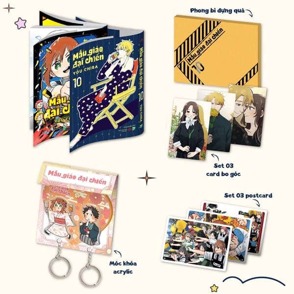 Truyện Tranh Mẫu Giáo Đại Chiến - Tập 10 - Bản Giới Hạn - Tặng Kèm - You Chiba