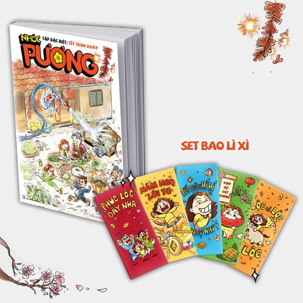 Truyện Tranh Nhóc Pương - Tập Đặc Biệt - Tết Tròn Xoay - Tặng Kèm B� - Pương Pương