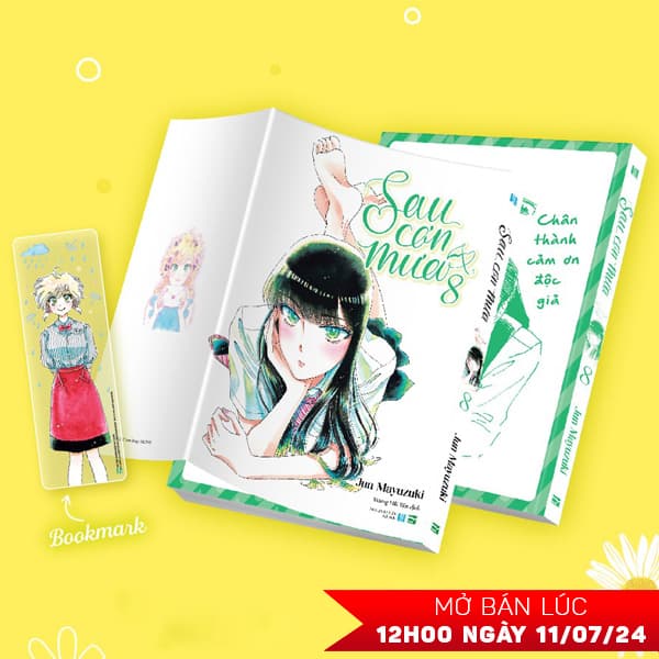 Truyện Tranh Sau Cơn Mưa - Tập 8 - Bản Đặc Biệt - Tặng Kèm Bookmark - Jun Mayuzuki