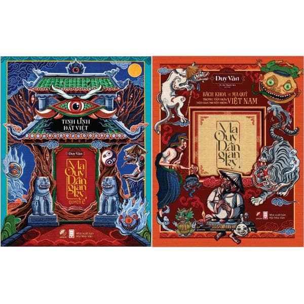 Sách Combo Sách Ma Quỷ Dân Gian Ký - Quyển 1 + 2 (Bộ 2 Quyển) - Duy Văn