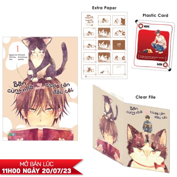 Truyện Tranh Bạn Cùng Nhà Thi Thoảng Trèo Lên Đầu Tôi - Tập 1 - Bản � - Minatsuki