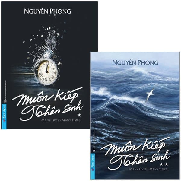 Sách Combo Muôn Kiếp Nhân Sinh - Many Times, Many Lives - Tập 1 & Tập 2 (Bộ - Nguyên Phong