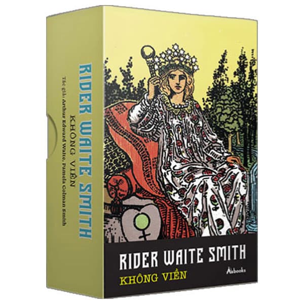 Sách Boxset Bộ Bài Tarot Rider Waite Smith - Không Viền - Size Pocket