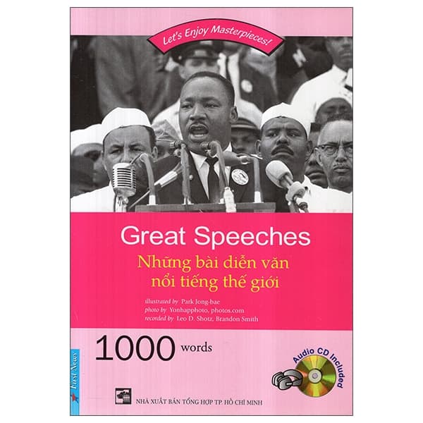Sách Happy Reader - Những Bài Diễn Văn Nổi Tiếng Thế Giới (Tái Bản) - Park Jong Bae