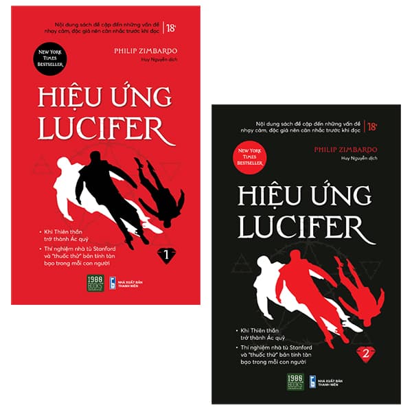 Sách Bộ Sách Hiệu Ứng Lucifer Tập 1+2 (Bộ 2 Tập) - Philip Zimbardo