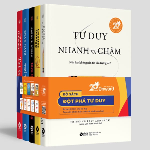 Sách Bộ Sách Đột Phá Tư Duy - Kỷ Niệm 20 Năm Onward (Bộ 5 Cuốn) - Nhiều Tác Giả