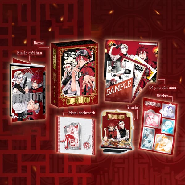 Truyện Tranh Gokurakugai - Phố Gokuraku - Tập 1 - Bản Giới Hạn - Tặng Kè - Hạ