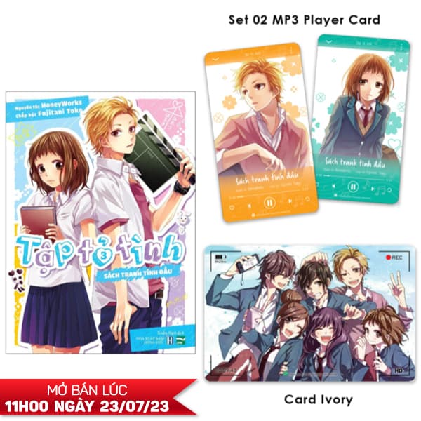 Sách Tập Tỏ Tình - Tập 3 - Sách Tranh Tình Đầu - Bản Đặc Biệt - T� - HoneyWorks