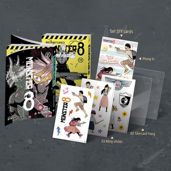 Truyện Tranh MONSTER #8 - Tập 11 - Bản Đặc Biệt - Dark Ver - Tặng Kèm Set - Naoya Matsumoto